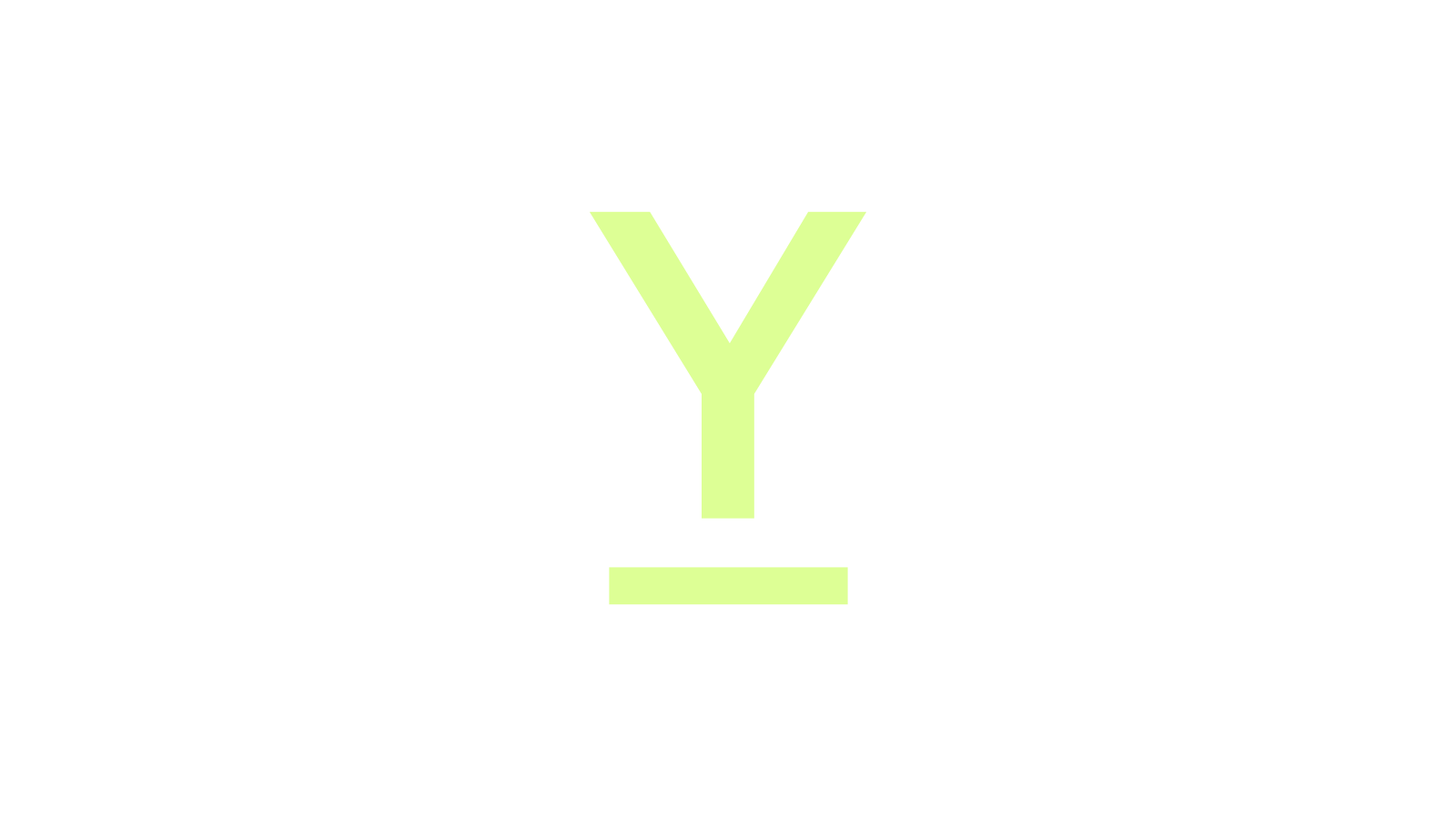 Logo – Y (Green)